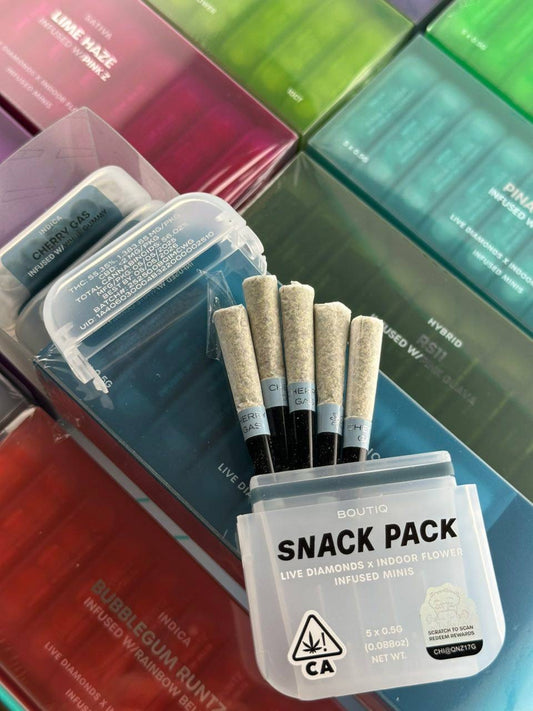 BOUTIQ SNACK PACK 5PK PRE ROLLS
