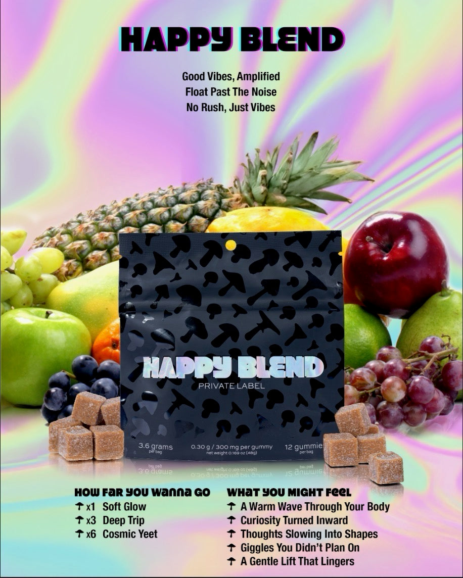 HAPPY BLEND 3.5G  SHROOM GUMMY