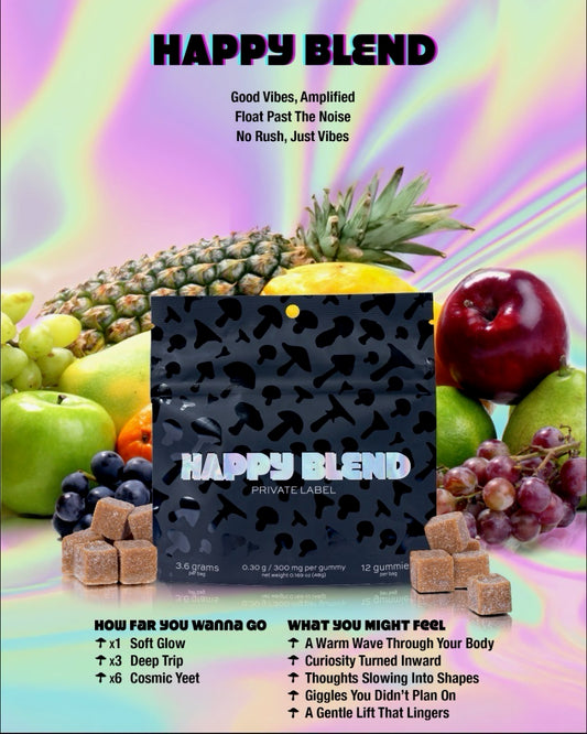HAPPY BLEND 3.5G  SHROOM GUMMY